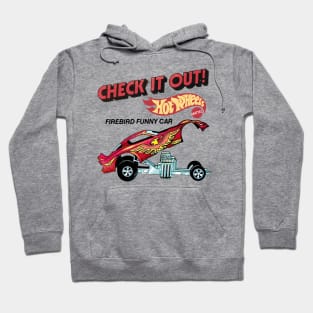 Retro Firebird Funny Car Pop-up Body Hoodie